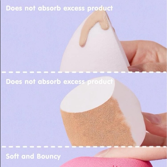 NEW•LIMITED EDITION• SANRIO HELLO KITTY MAKE UP SPONGE 3-PACK•NEW - Picture 8 of 12